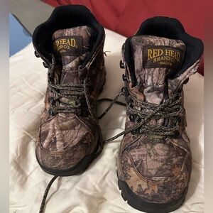 Boys - Redhead Camo Hunting Boots - worn once